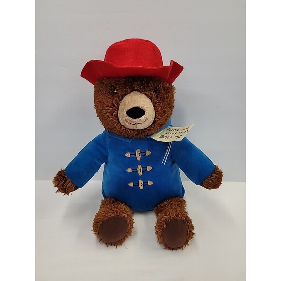 2016 Paddington Bear  Plushie Stuffed Animal 14 Inch Plush Kohls Cares Toy Class - Picture 1 of 9
